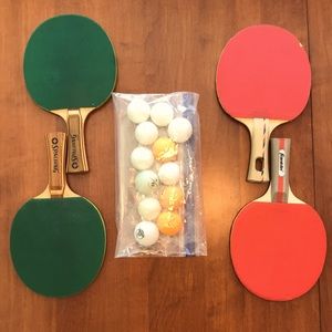 ping pong paddles